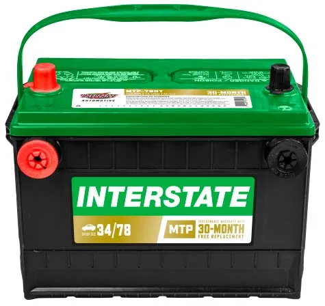 12v 80ah Mega-tron Plus Automotive Battery Mtp-78dt