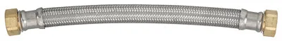 3/4 Fip X 18 In. Water Heater Connector - Braided Stainless Steel