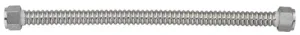3/4-fip X 3/4-fip X 15 In. Water Heater Connector - Corrugated Stainless Steel