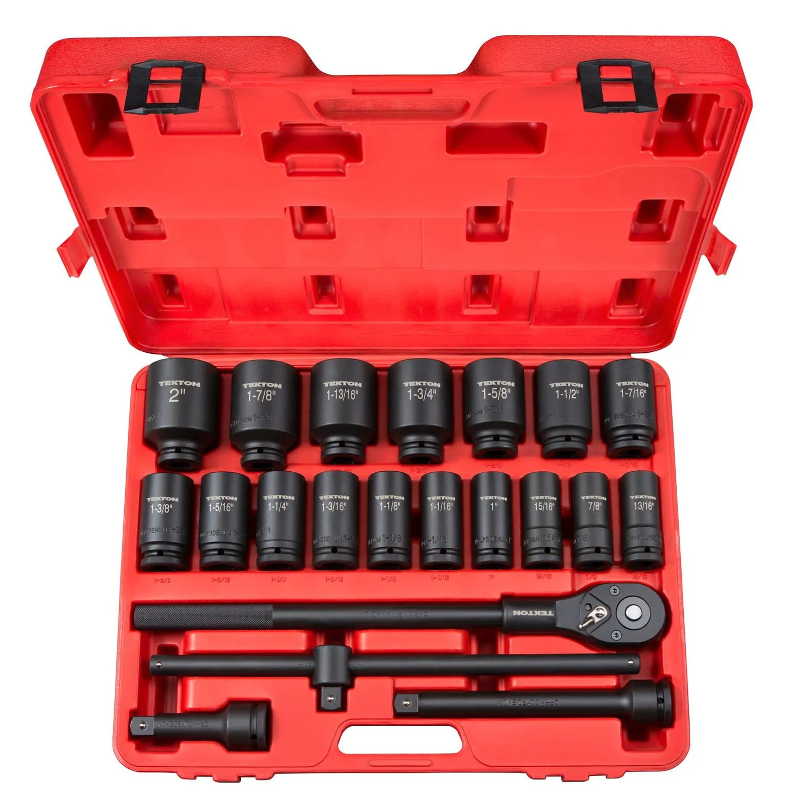 3/4 Inch Drive Deep 6-Point Impact Socket Set. 22-Piece (7/8-2 in.)