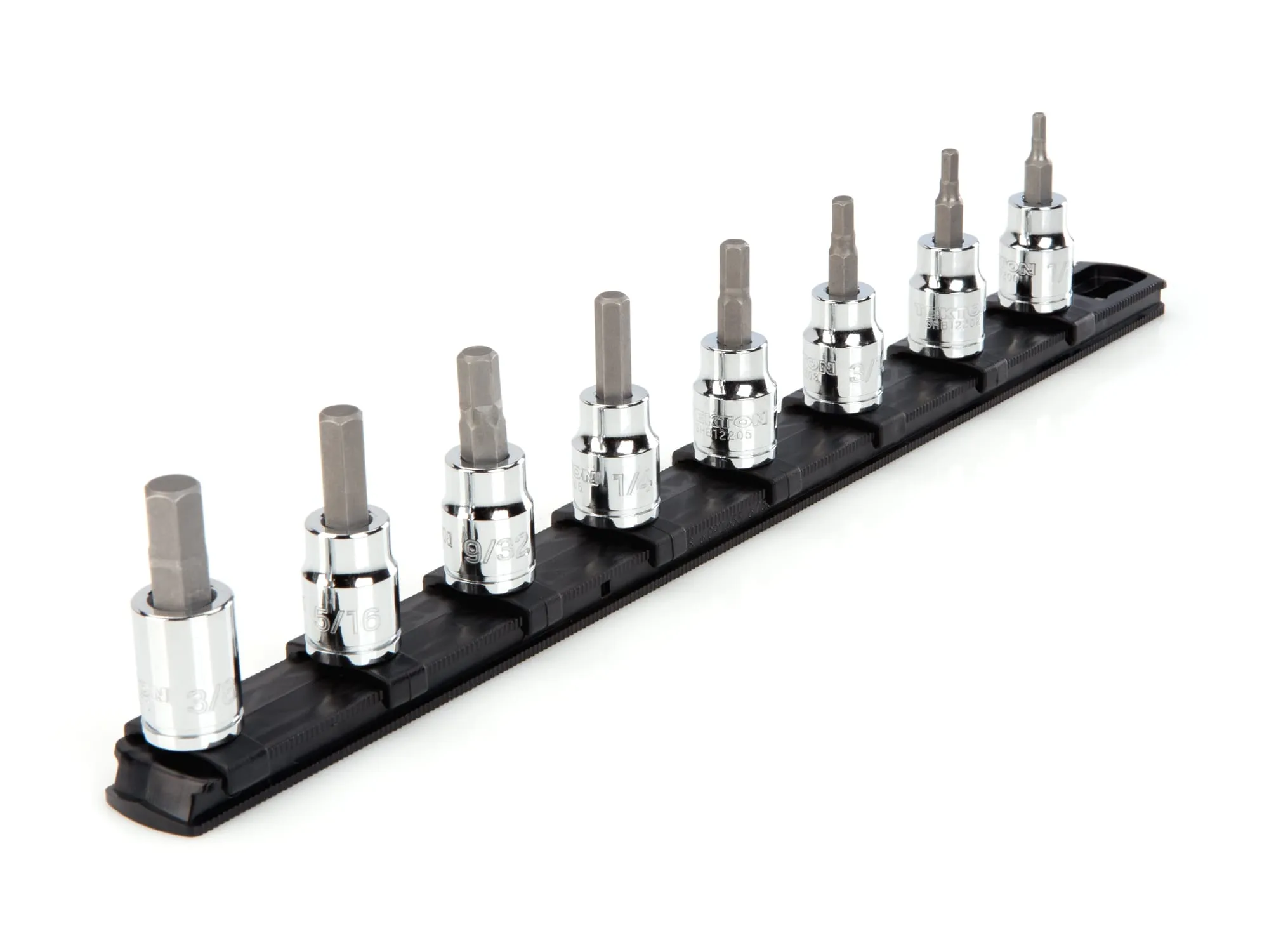 3/8 Inch Drive Hex Bit Socket Set. 8-Piece (1/8-3/8 in.)