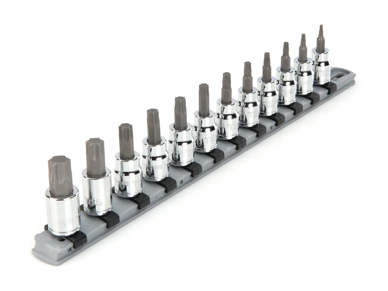 3/8 Inch Drive Torx Bit Socket Set. 12-Piece (T10-T60)