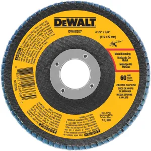 4-1/2 IN. X 7/8 IN. 60 Grit Zirconia Type 29 Flap Disc