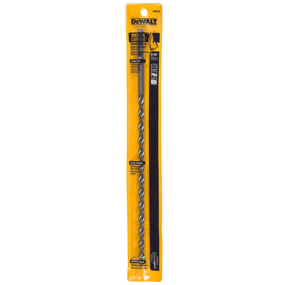 5/16 IN. x 12 IN. Drill Bit Premium Percussion