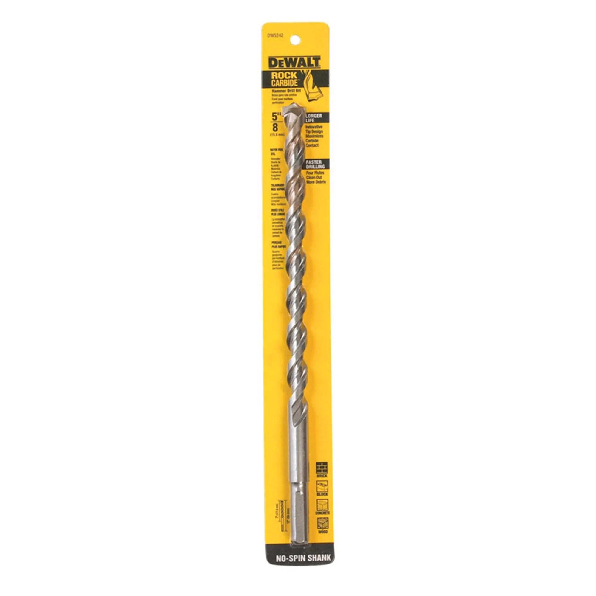 5/8 IN. x 12 IN. Drill Bit Premium Percussion