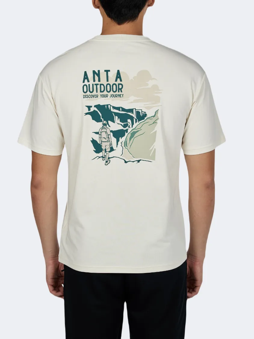 Anta Camping Men Outdoor T-Shirt White