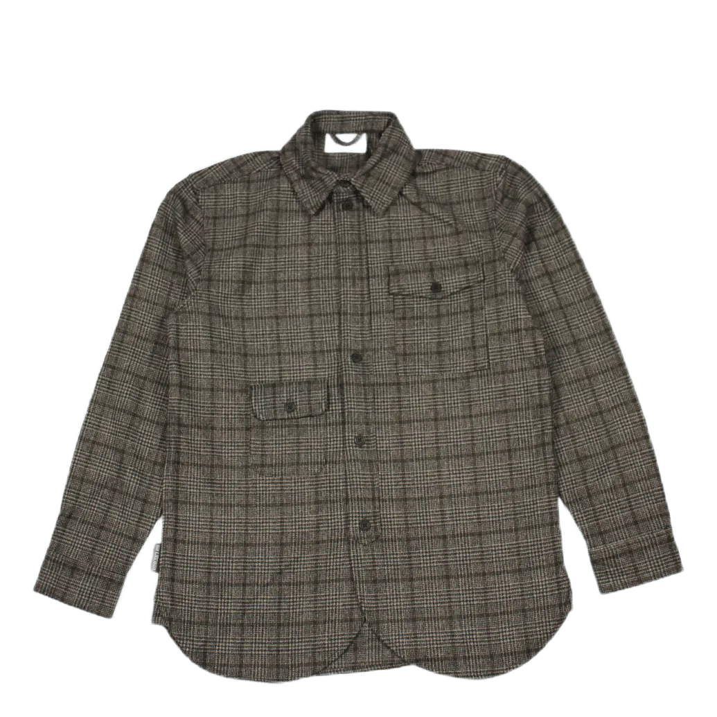 Army Shirt Grey Check