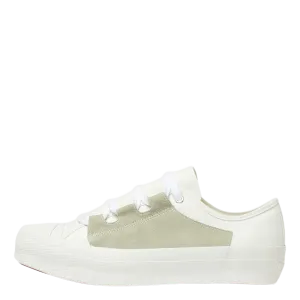 Asymmetric Ghilie Sneaker White