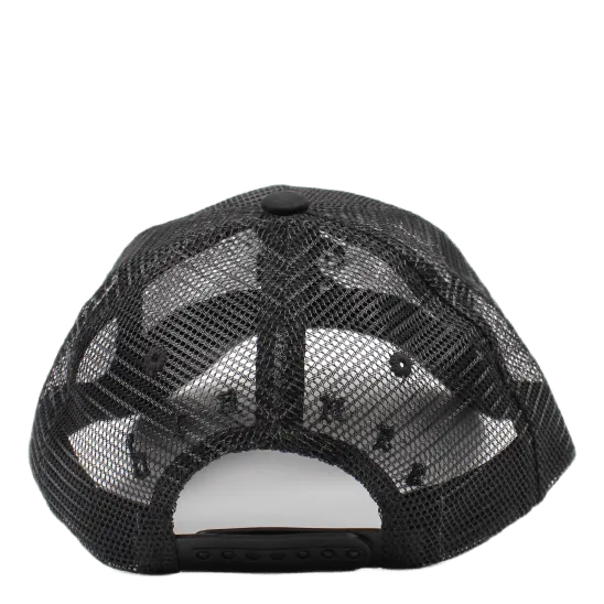 B Mesh Hat Black