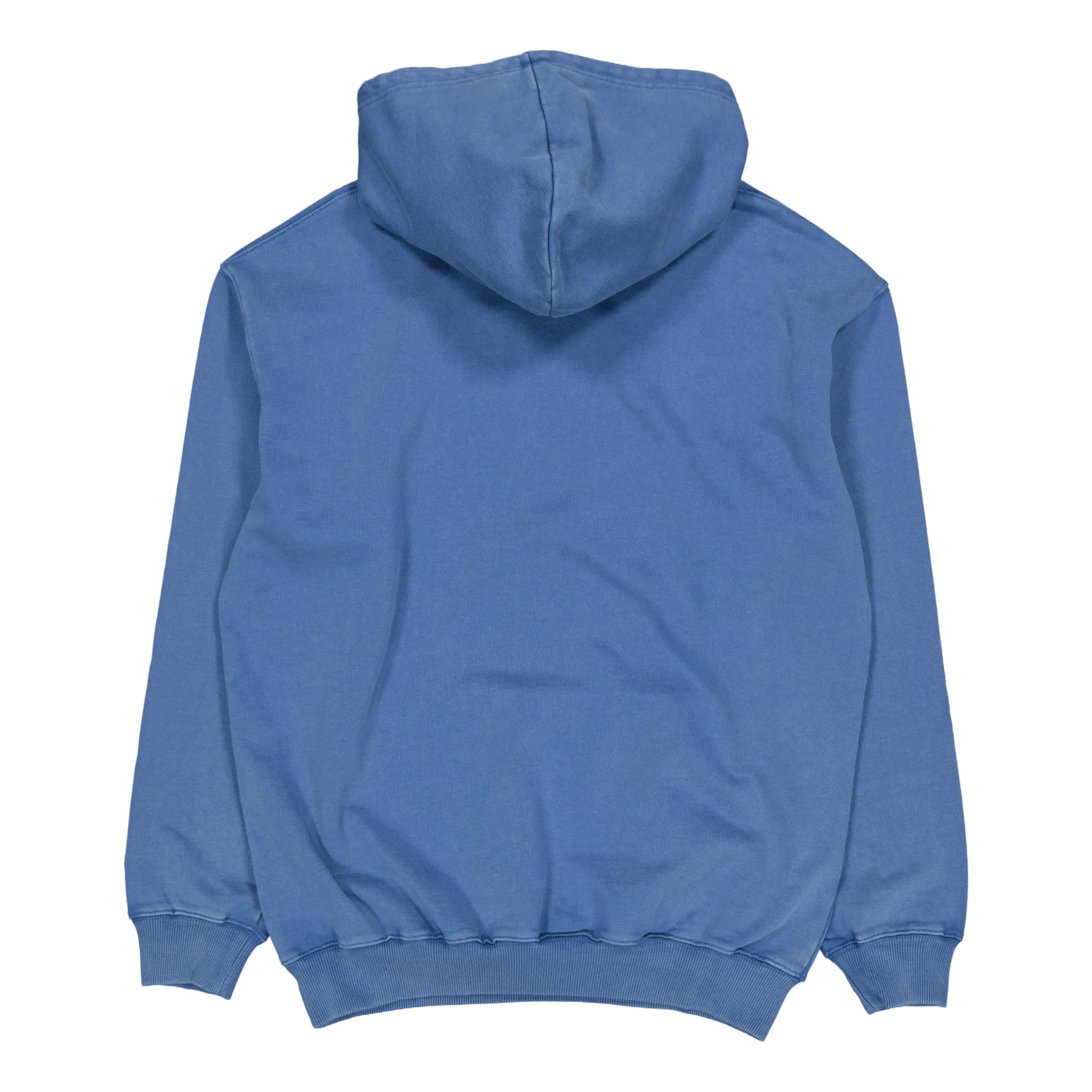 Basic Pullover Hood Washed Navy