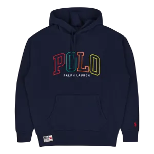 Big Fit Logo Fleece Hoodie Cruise Navy