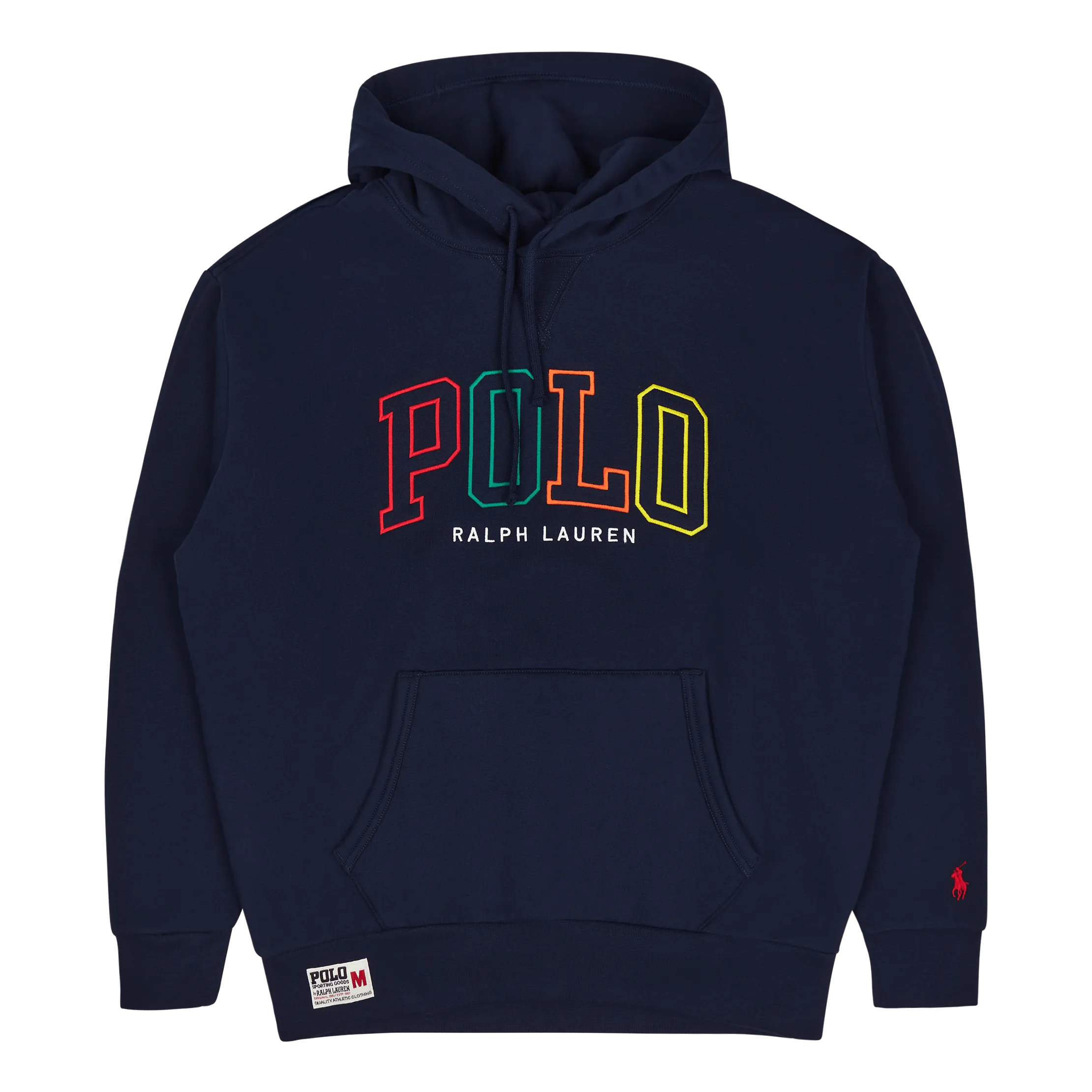 Big Fit Logo Fleece Hoodie Cruise Navy