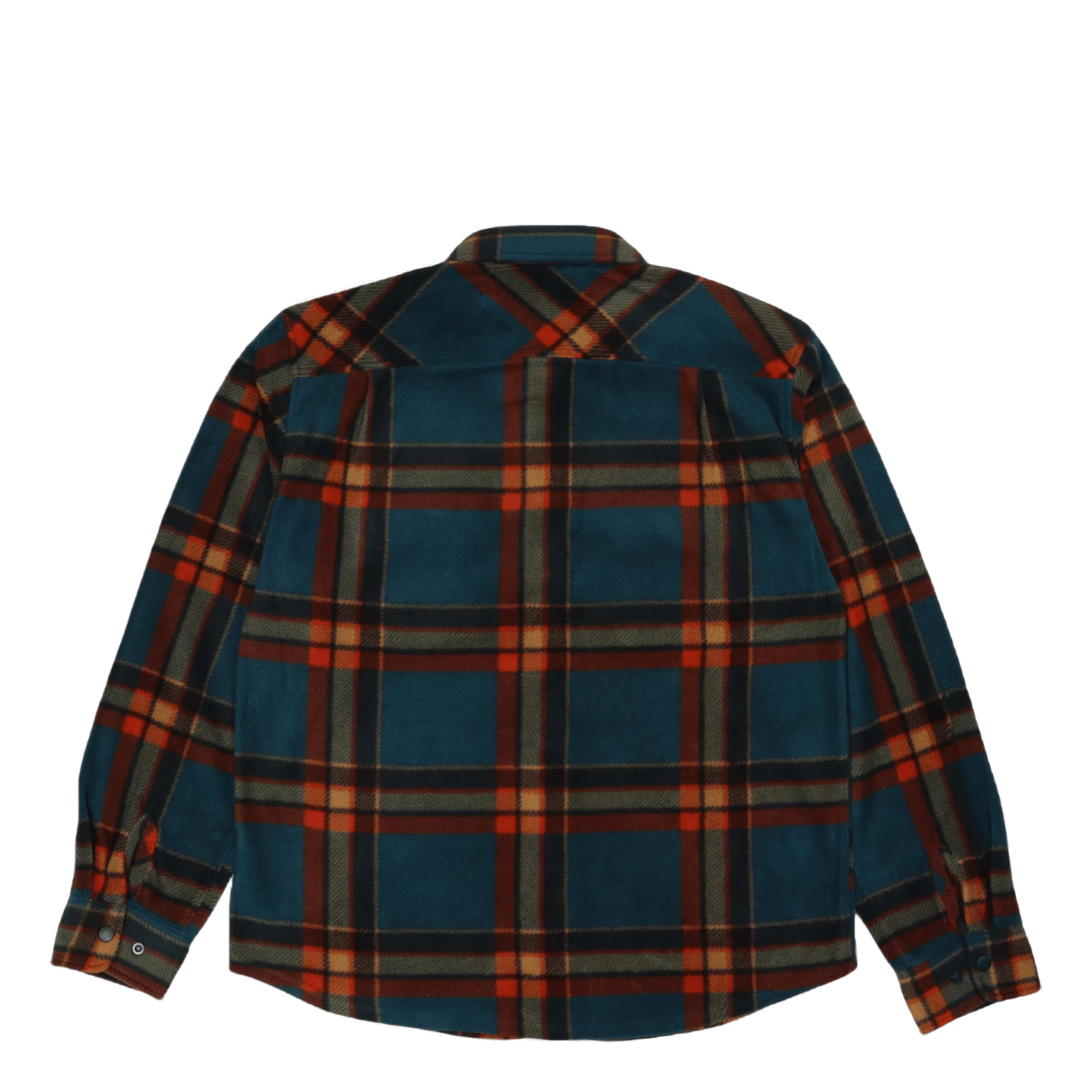 Bowery L/s Arctic Stretch Flee Deep Blue Plaid
