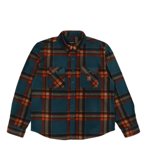 Bowery L/s Arctic Stretch Flee Deep Blue Plaid