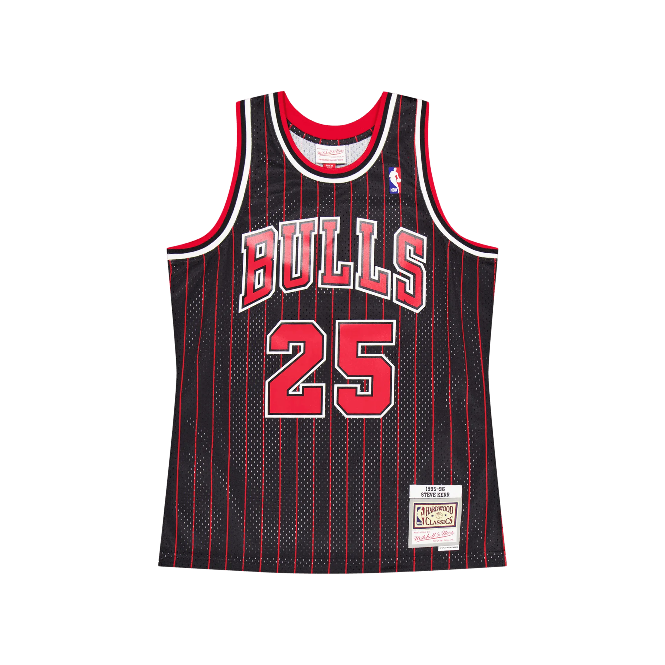 Bulls Swingman Jersey Kerr Black