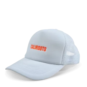 Cali Trucki Cap Embro All White/orange