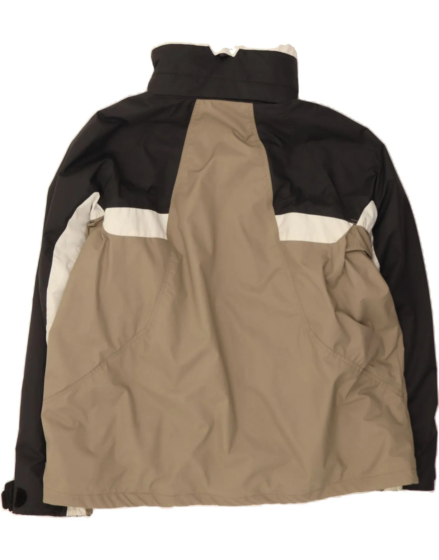 COLUMBIA Mens Windbreaker Jacket UK 44 2XL Beige Colourblock Nylon
