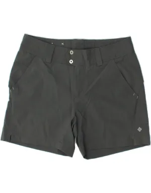 COLUMBIA Womens Omni-Shade Chino Shorts US 4 Small W31 Grey Polyester