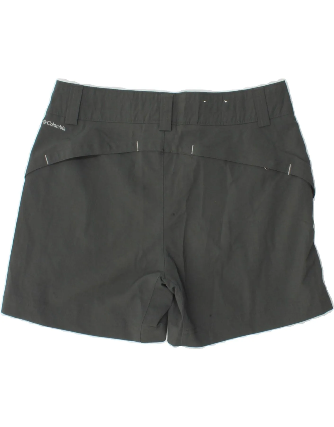 COLUMBIA Womens Omni-Shade Chino Shorts US 4 Small W31 Grey Polyester