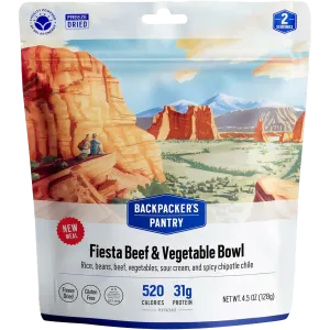 Fiesta Beef and Vegetable Bowl (2 Servings)