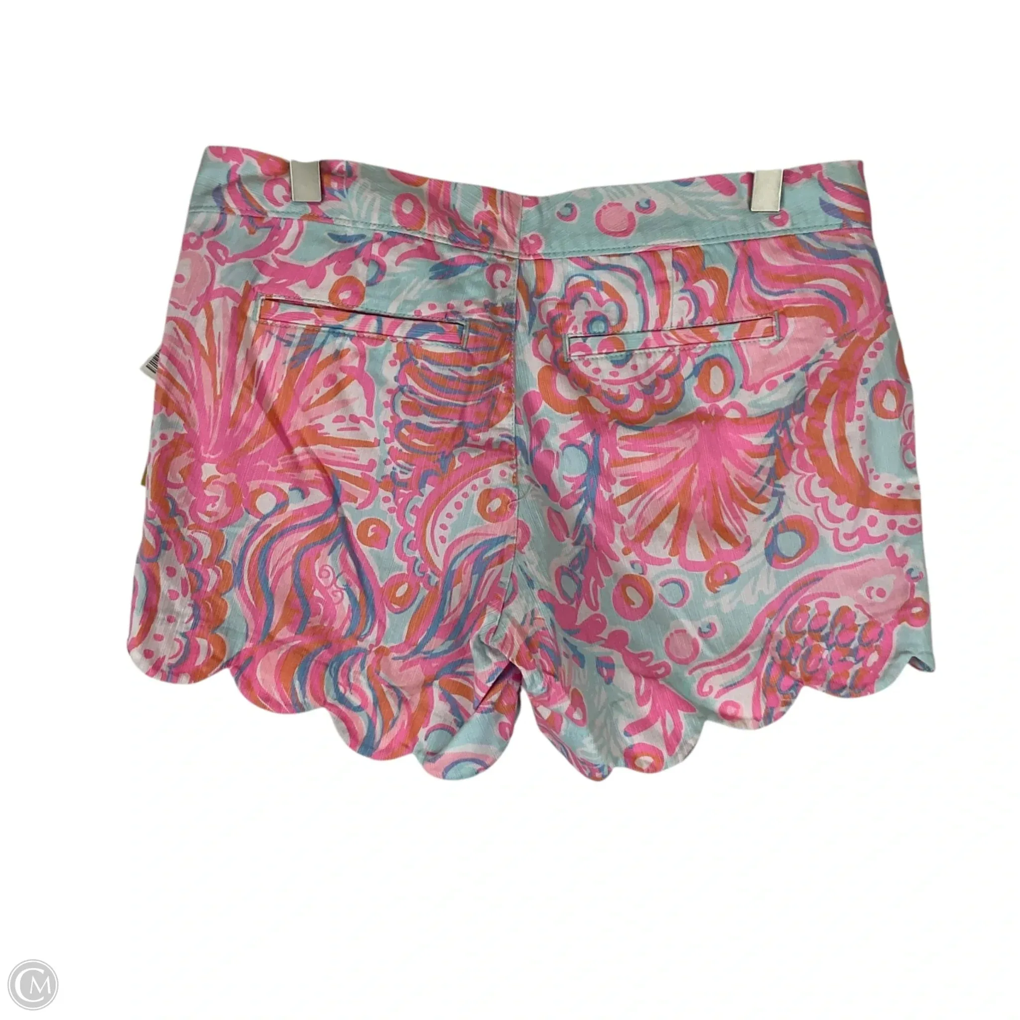 Shorts Designer By Lilly Pulitzer In Orange & Pink, Size: 2