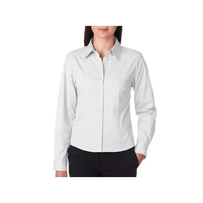 UltraClub Ladies' Whisper Twill Shirt