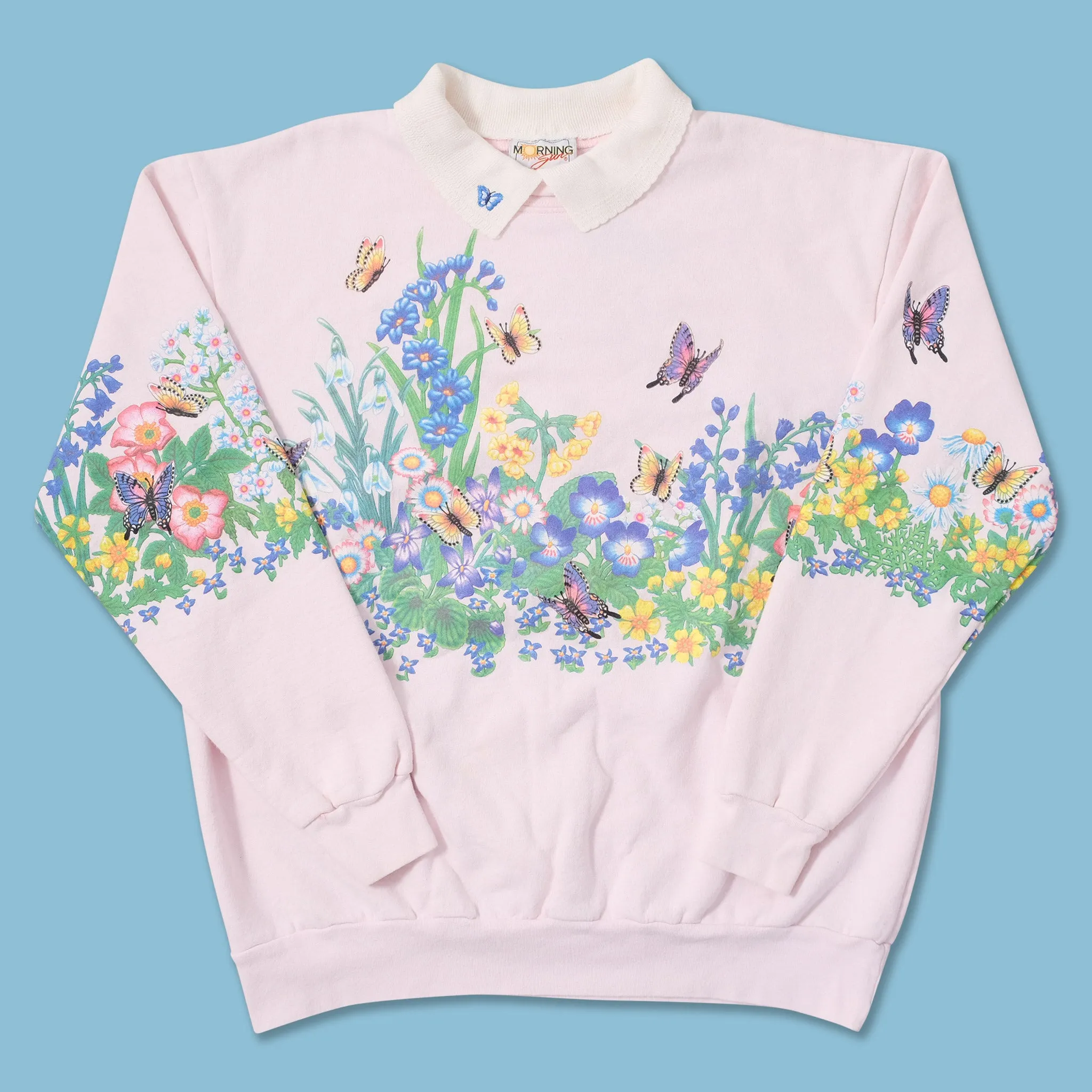 Vintage Flower Sweater Large