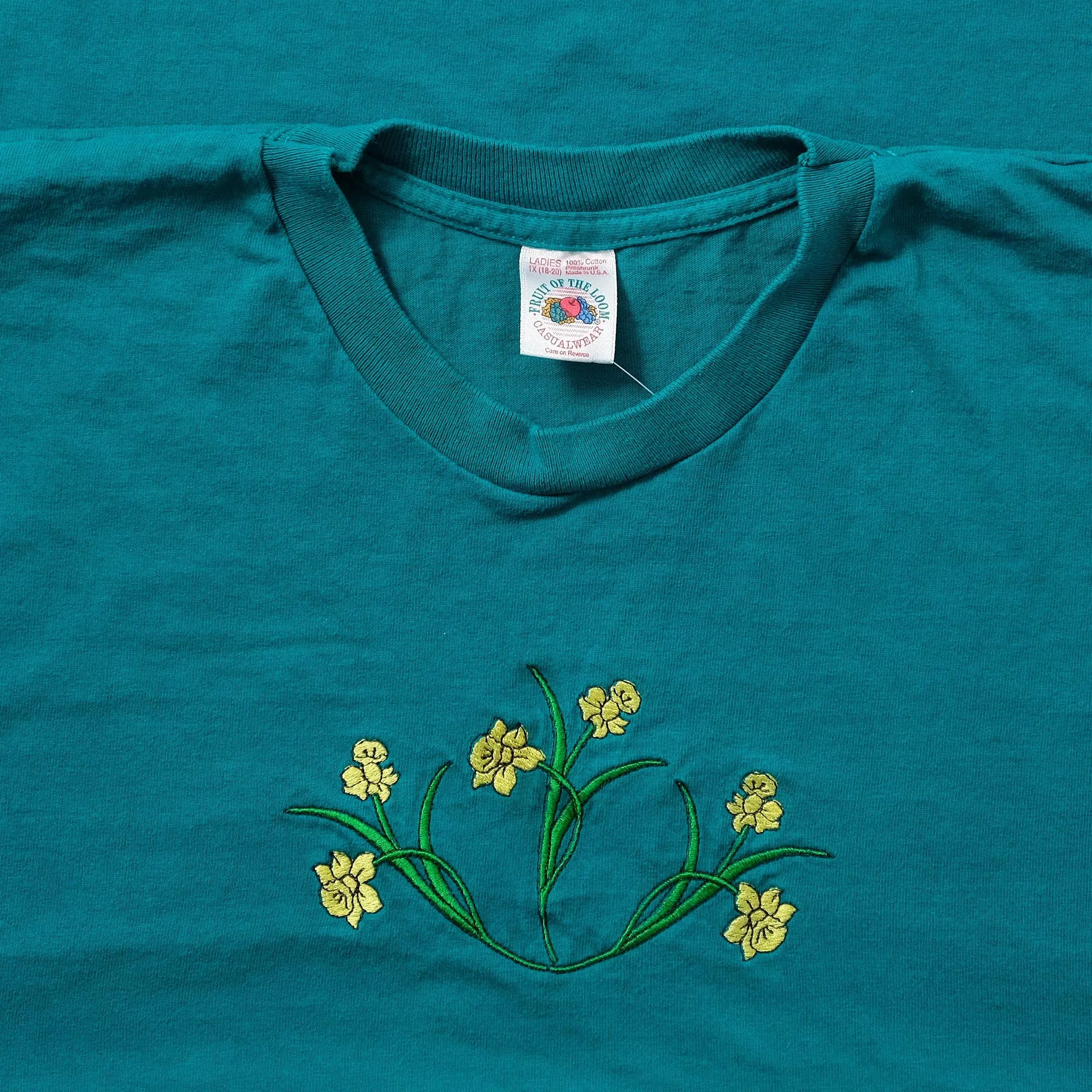 Vintage Flower T-Shirt XLarge