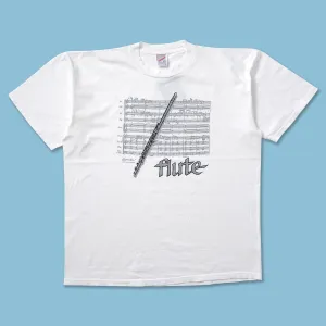 Vintage Flute T-Shirt Large