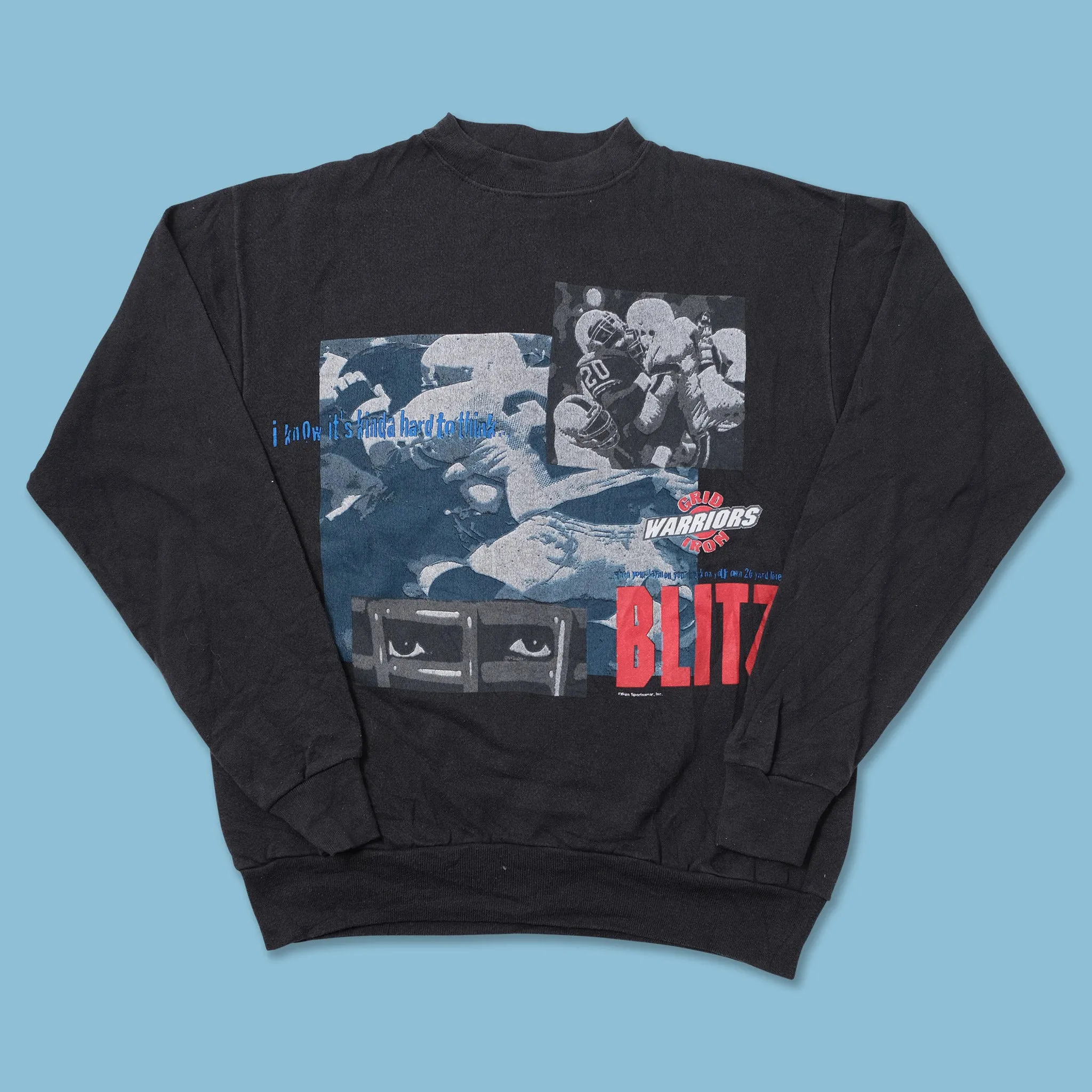 Vintage Football Sweater Medium