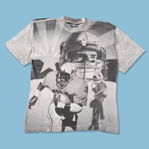 Vintage Football T-Shirt Large