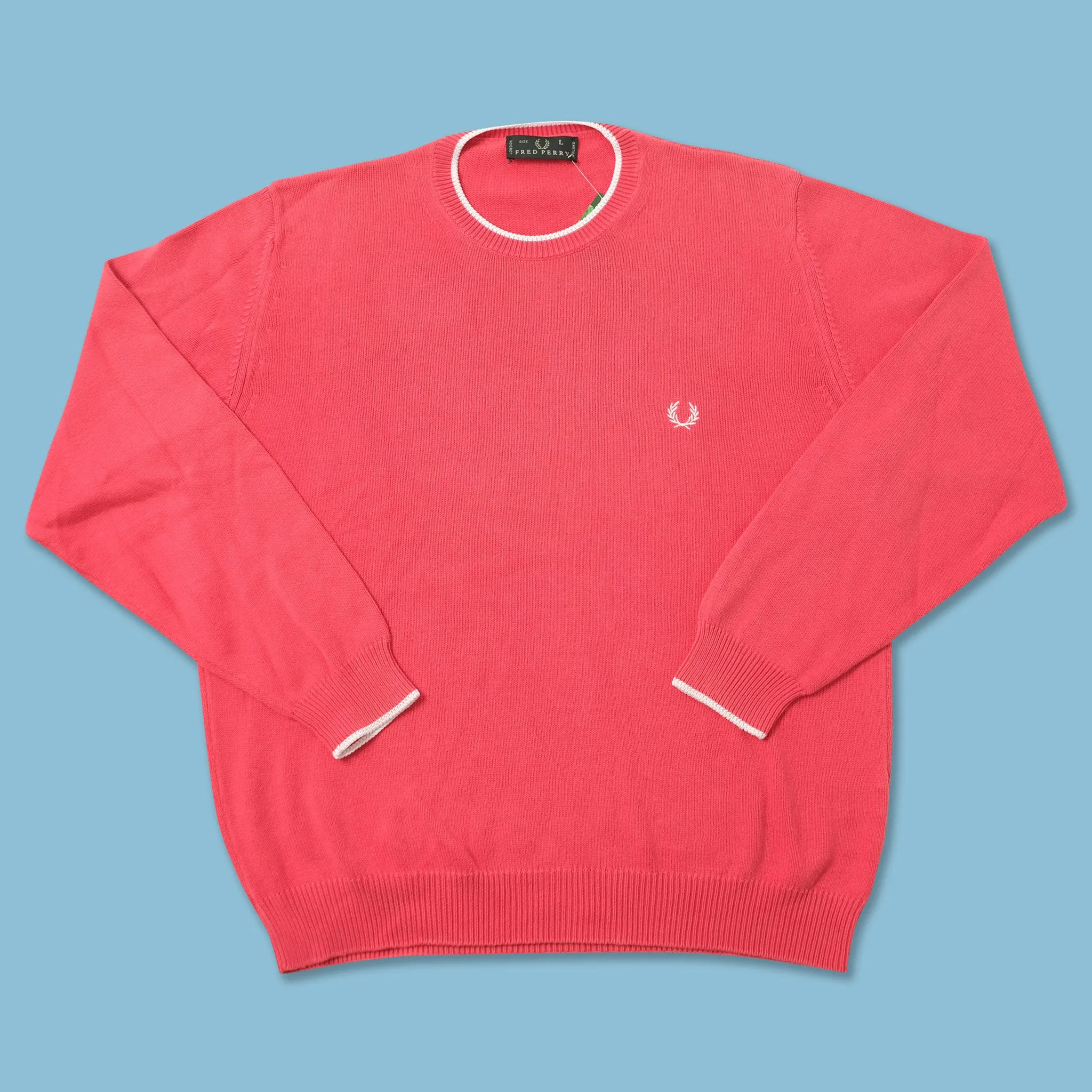 Vintage Fred Perry Knit Sweater Large