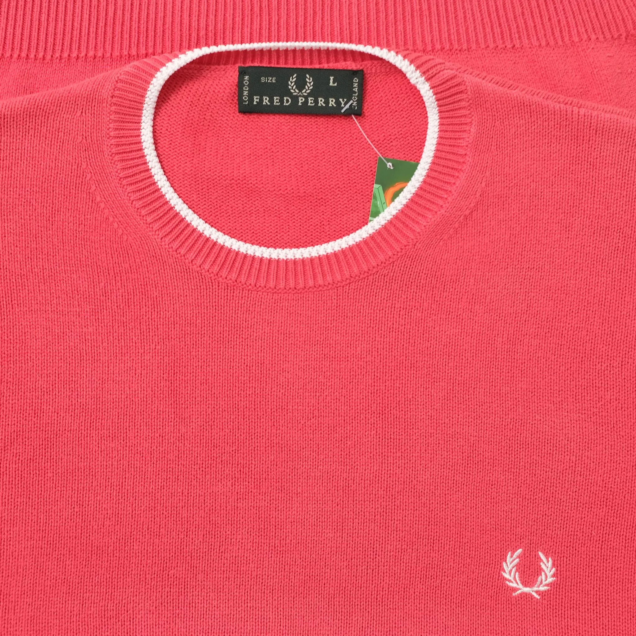 Vintage Fred Perry Knit Sweater Large