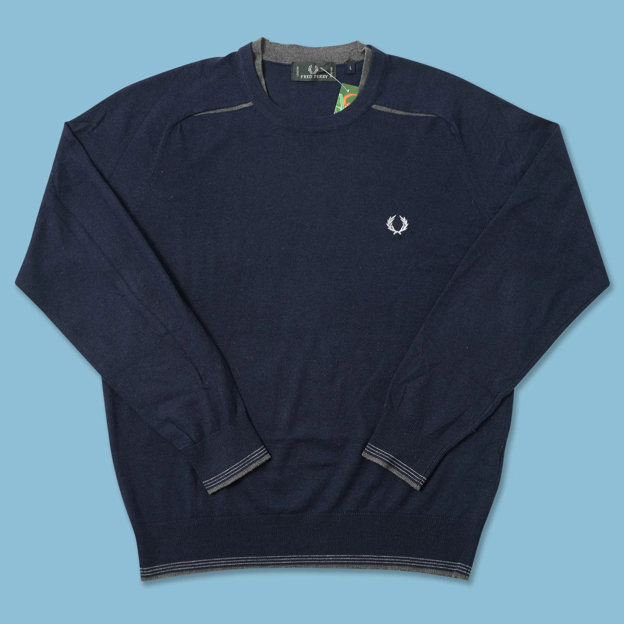 Vintage Fred Perry Knit Sweater Large