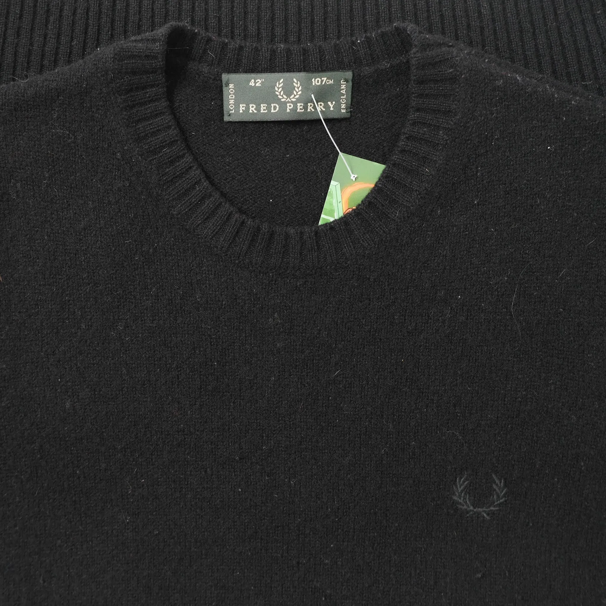 Vintage Fred Perry Knit Vest Medium