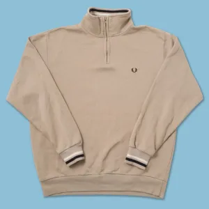Vintage Fred Perry Q-Zip Sweater Medium