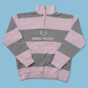 Vintage Fred Perry Women’s Q-Zip Sweater XSmall