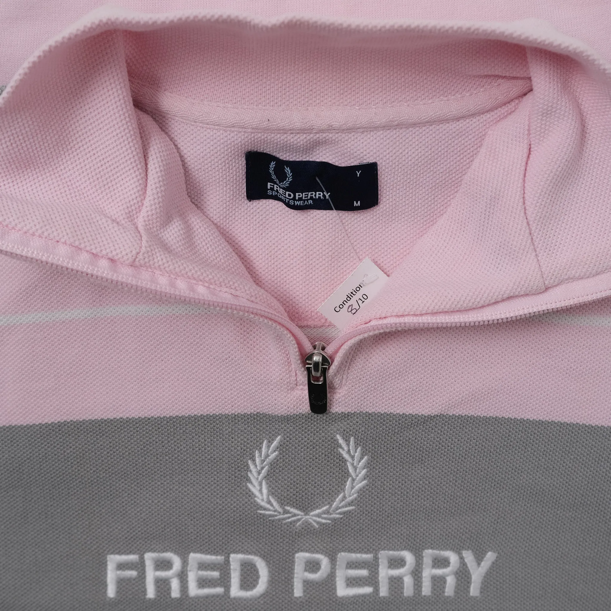 Vintage Fred Perry Women’s Q-Zip Sweater XSmall