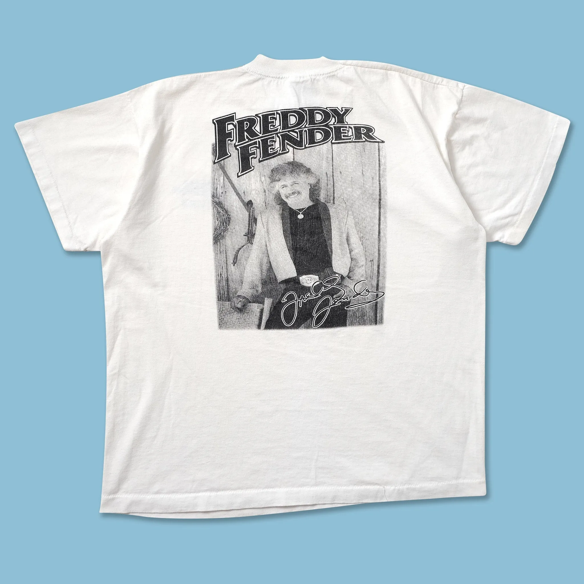 Vintage Freddy Fender Tour T-Shirt Large