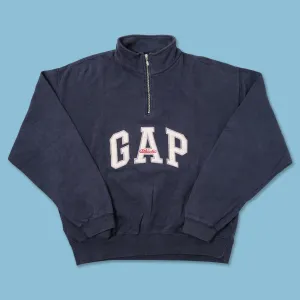 Vintage Gap Q-Zip Sweater Large