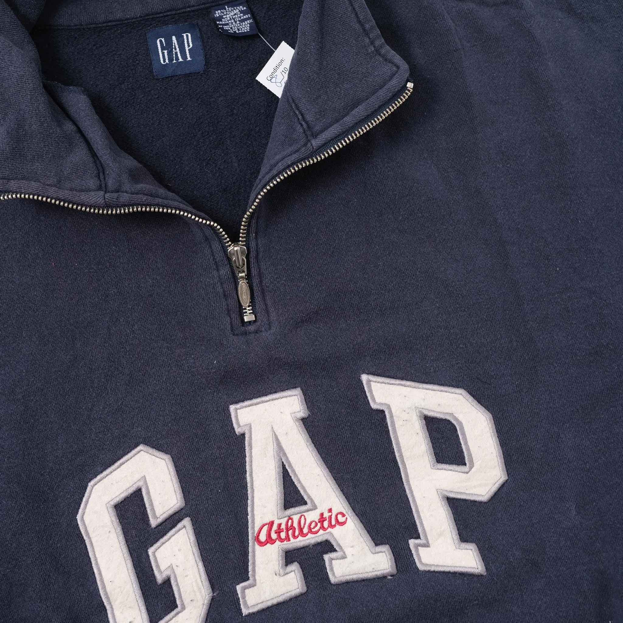 Vintage Gap Q-Zip Sweater Large