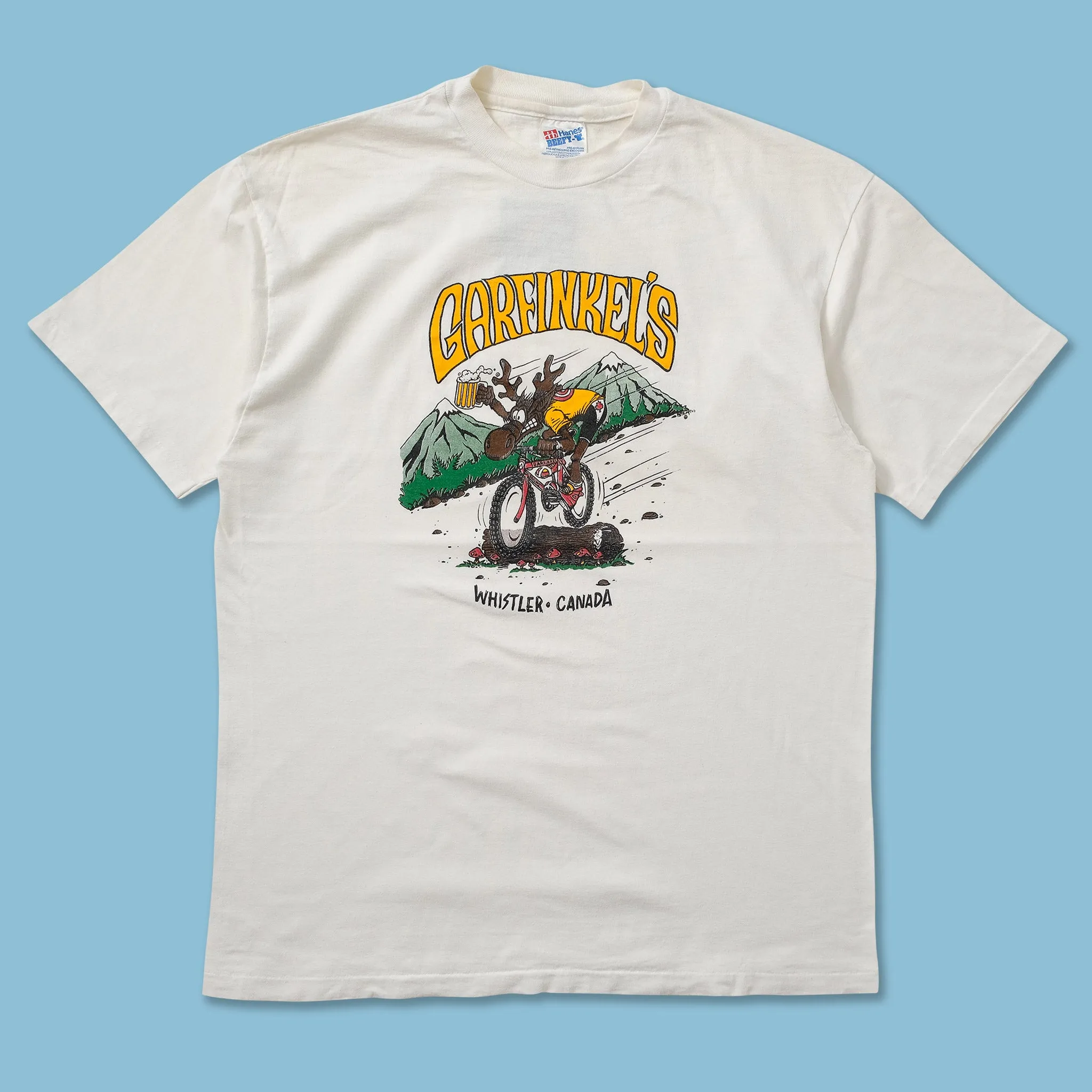 Vintage Garfinkel's Pub Whistler T-Shirt Medium