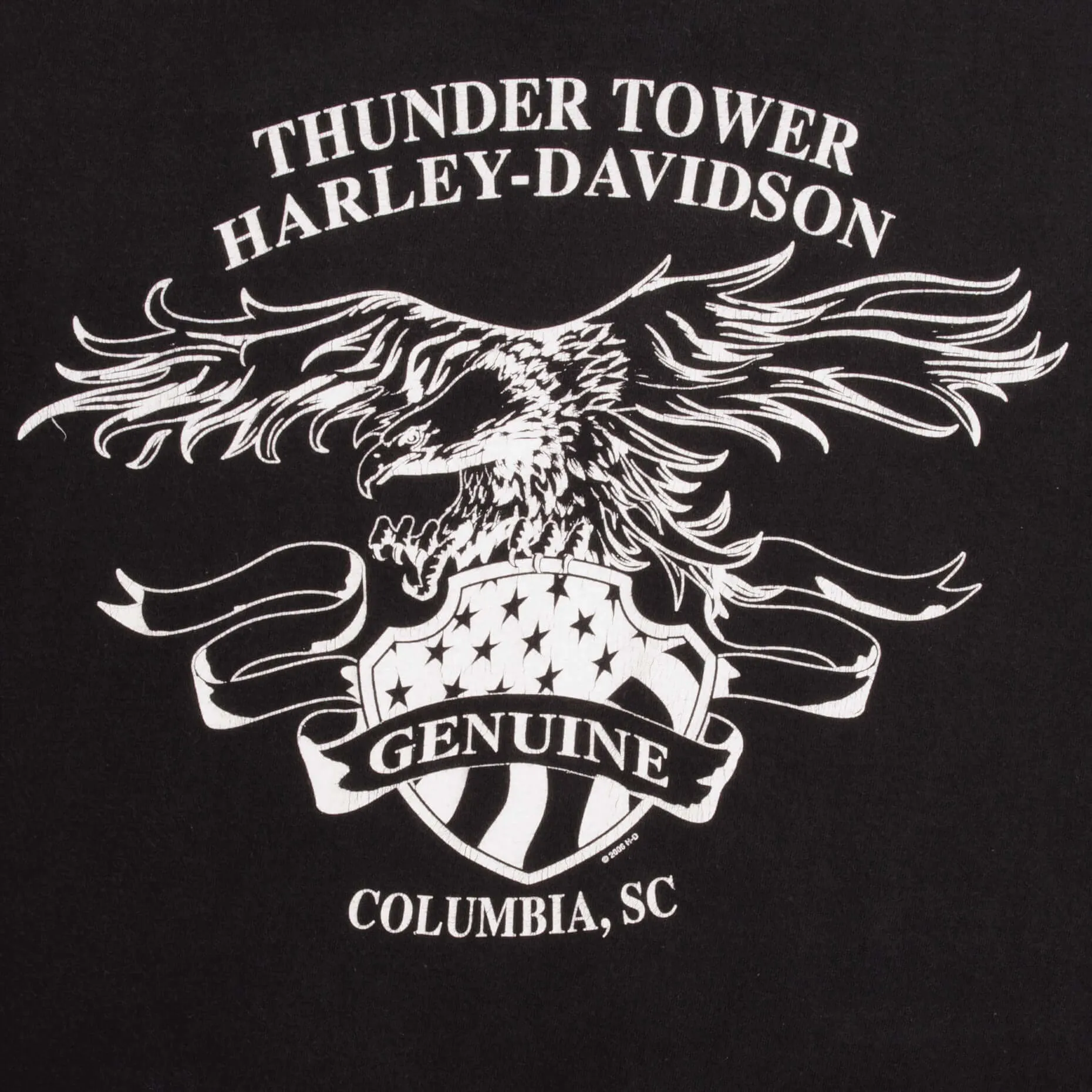 VINTAGE HARLEY DAVIDSON COLUMBIA SC TEE SHIRT 2006 SIZE LARGE