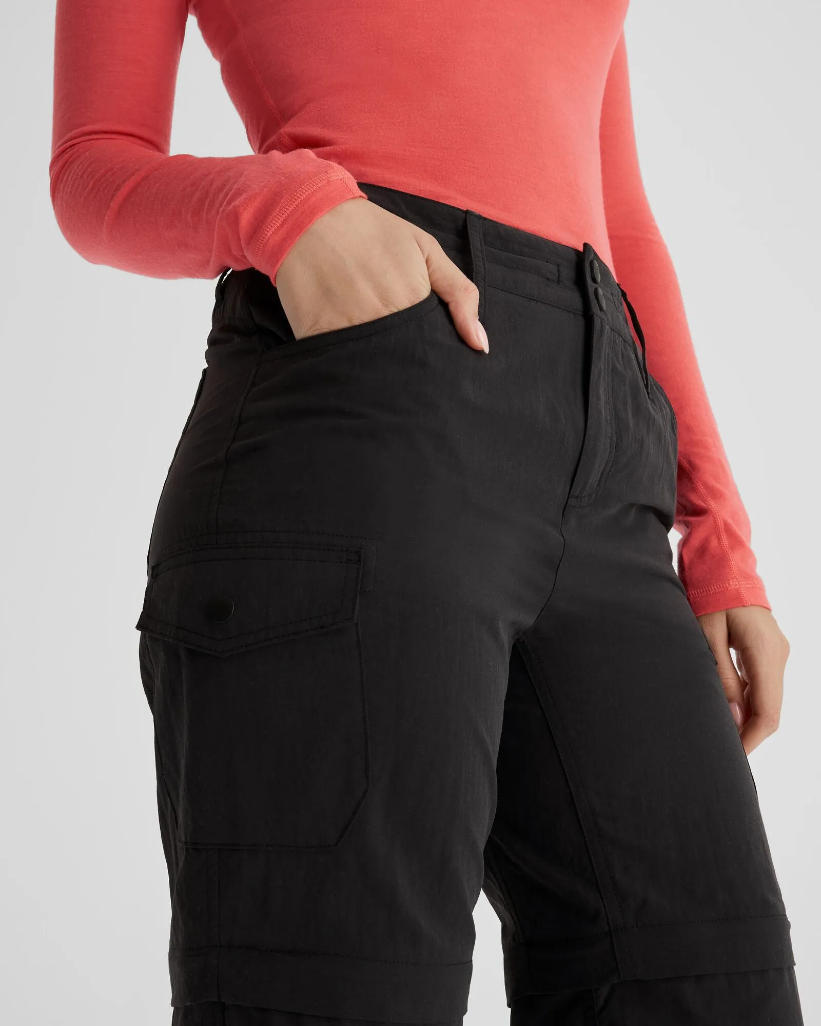 Women's EVRY-Day Convertible Pants  - Black