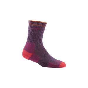 Women's Hiker Micro Crew Midweight Cushion Plum Heather