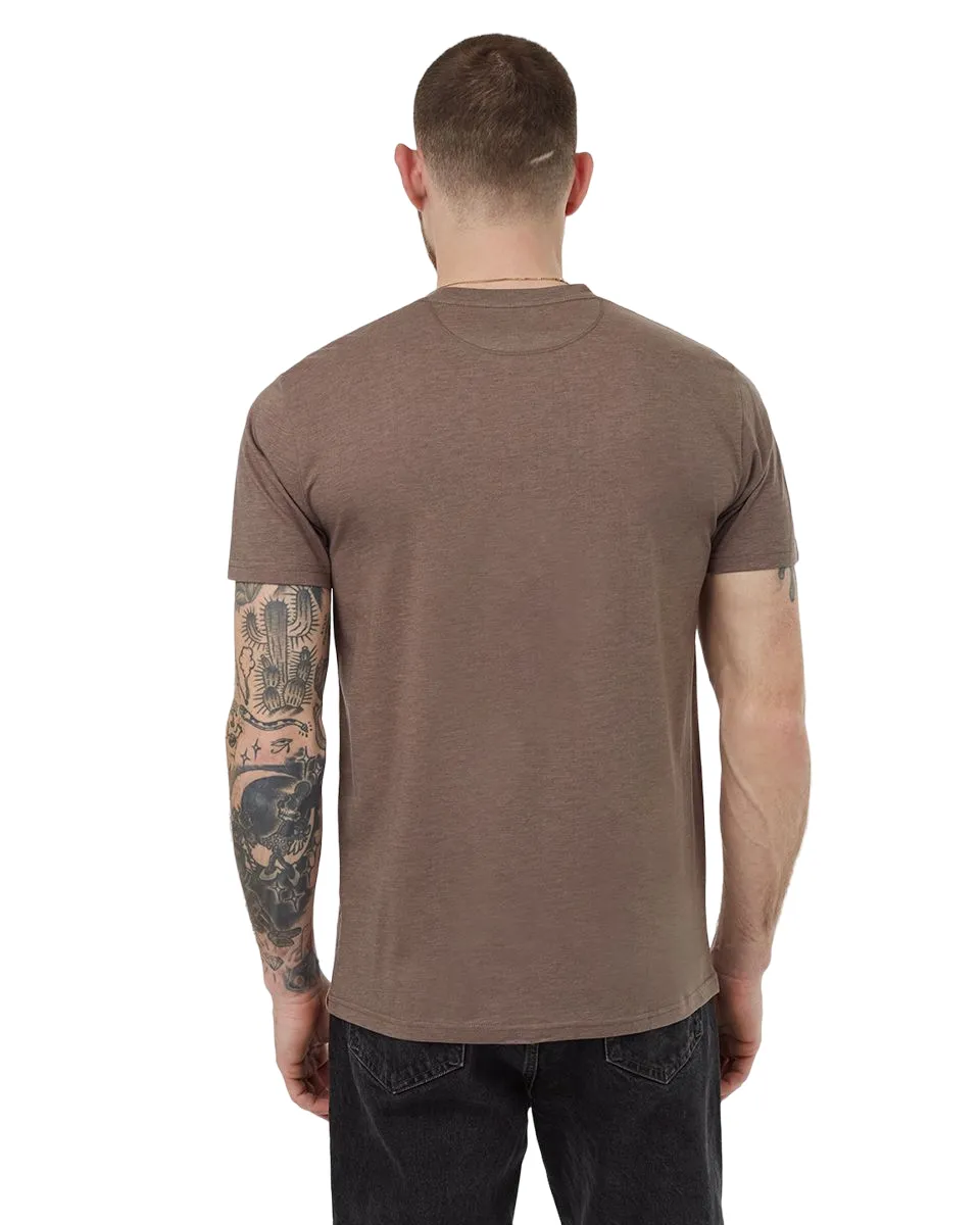 Woodgrain Ten T-Shirt (Falcon Heather/Meteorite Black)