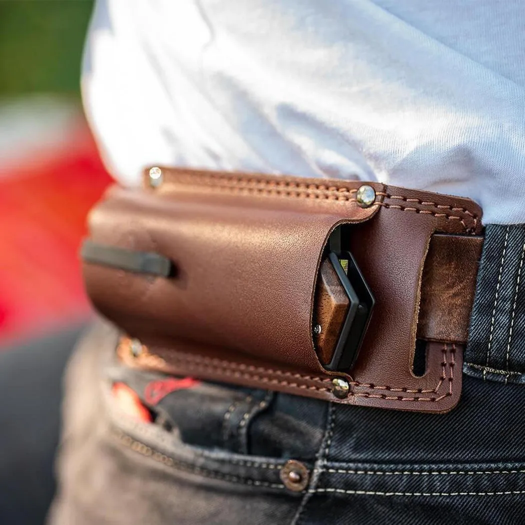 WOOX Folding Knife Leather Sheath